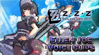 All Ellen Joe Voice Clips &bull; Zenless Zone Zero &bull; All Voice Lines &bull; 2024 (Giselle Fernandez)