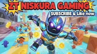 STUMBLE GUYS GAME PLAY VIDEO'S (PART 1) | ZT NISKURA GAMING | BACKGROUND SOUND VN EDITS || 