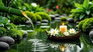 M&uacute;sica relajante con sonidos de agua y bamb&uacute; 🌿Alivio del insomnio y calma de la ansiedad