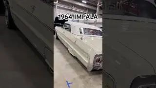 64 Impala🔥 #lowrider #classic #carmodification #oldschool #automobile #oldies #westcoast #impala