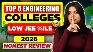 Top 5 BTech Colleges in India 2026 🏆 Top BTech Colleges for 50 to 70 Percentile in JEE Mains | JEE