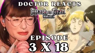 I'M TRAUMATISED!! | Dr of Literature FIRST React to Attack on Titan | 3x18 'Midnight Sun'