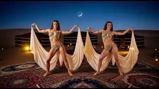 Desert Rhythms in Motion  Arabic Inspired Dance Performance
