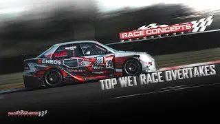 PHENOMENAL OVERTAKES by Arjun Balu on a WET Race!! | Race Concepts Motorsport | WITH ONBOARD CAM!!