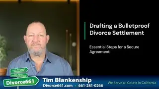 📜 How to Draft a Bulletproof Divorce Settlement Agreement. | Los Angeles Divorce #divorce661