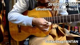 Di Giorgio Estudante No:18 Classical Guitar @guitarshoptantan