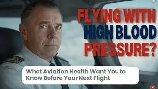 Flying With High Blood Pressure? What Aviation Health Want You to Know Before Your Next Flight