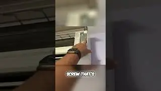 AC Unit Deep Clean: Electrical Safety FIRST! (Voltmeter Check) #shorts