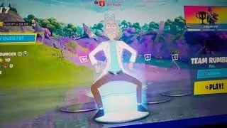 emote fornite the Rick dance