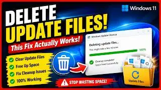 Windows Update Cleanup Is Not Deleting? This Fix Actually Works!