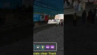 Rail protest Scenario Mode Indian Local Train Sim #shorts #ytshorts #viralshort #gaming