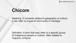 Chicom Meaning