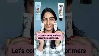 Insight pore minimizer primer and insight hydrating priner #affordableprimer #under100makeupfinds
