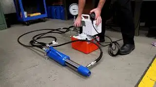 25 Ton Mono Stressing Jack with Hydraulic Nose