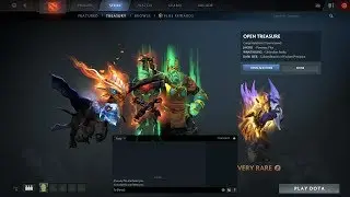Dota 2 ESCALATING ODDS TI8 Battle Level Bundle 2018 opening