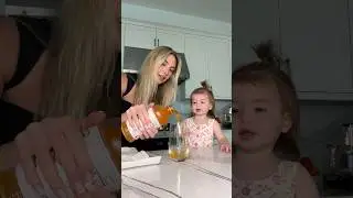 My 20 month old toddler learns to pour!