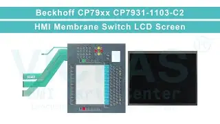 CP7931-1103-C2 Beckhoff CP79xx Switch Membrane LCD Display Screen Replacement Repair