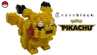 Nanoblock - Pok&eacute;mon - Pikachu Stop Motion Build!