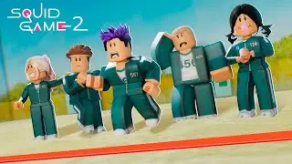 Squid game in roblox I got to be the frontman and a player  with bowser as my partner 