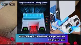 PS5 Stand Dual Controller Charger Station