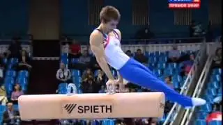 Max Whitlock (GBR) - Pommel Horse AA @ Moscow European Championships 2013