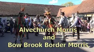 Alvechurch Morris and Bow Brook Border Morris at Alestones Beer Festival in Tardebigge Court