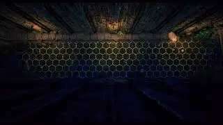D&D battlemap hex-grid - Sewer 1