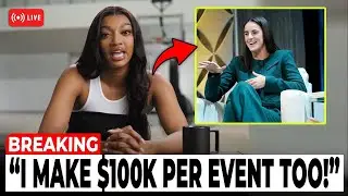 Angel Reese's HILARIOUS REACTION To Caitlin Clark's $100k SPEAKING FEE!