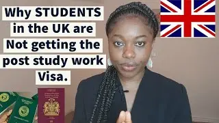 Why international students are not getting the post study work Visa| Avoid doing any of these things