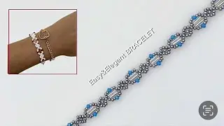 Easy and Elegant Beaded Bracelet Tutorial: Simple Design for Beginners