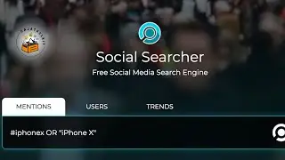 SOCIAL SEARCHER- Herramienta de monitoreo en tiempo real