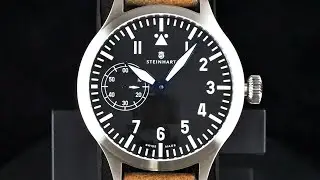 Steinhart Nav B-Uhr 47 Handaufzug Manual wind-up ETA Unitas 6497-1 107-0310