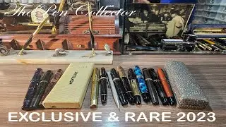 Expensive & Rare Fountain Pens from my Collection bought in 2023