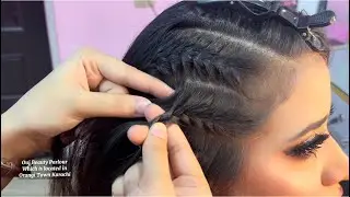 Very simple hairdo Tutorial #oujbeautyparlour #orangitown