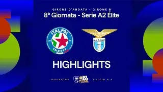 Italpol-Lazio 2-3 | Gol e highlights | 8ª giornata | Serie A2 Élite 2025/2026 - Gir B