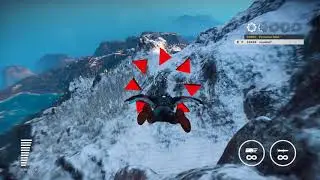 Just Cause 3 Mountain Marathon Tour  Bavarium Wingsuit Jetpack Exploit