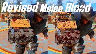 Fallout 4 Mods - Revised Melee Blood Showcase - Texture Mods - PC - By dpillari