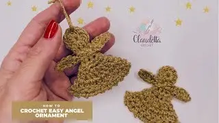 Crochet easy ANGEL / Christmas Ornament