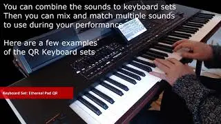 Korg Pa4x Synth Sounds and Keyboard sets QR