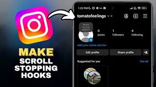 How to Make Scroll-Stopping Hooks in the First 3 Seconds in SECONDS!