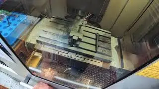 Jamie from Iconic setting up our XYZ Machine tools LPM VMC