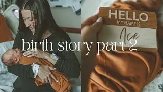 MY BIRTH STORY part 2 | first time mom, positive epidural experience, forceps delivery