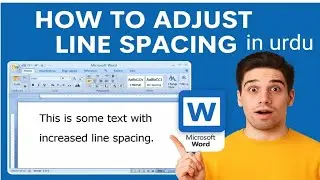 How to adjust line spacing in Ms Word with easily Tutorial also use of header and footers