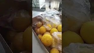 Производственные будни .. 300 кг лимонов в индивидуальных пакетах .