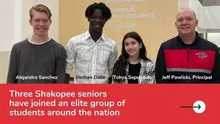 2022 Shakopee National Merit Semifinalist and Commended Students