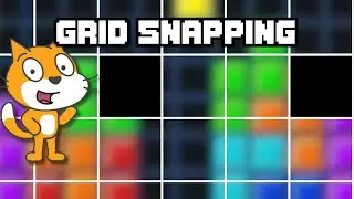 How to GRID SNAP In Scratch!