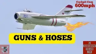Firepower on Restored MiGs Flying at 600 mph | Randy Ball