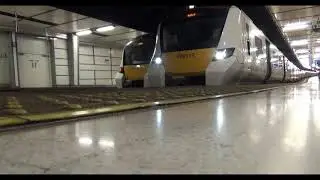 Thameslink Class 700 Desiro City trains at City Thameslink station