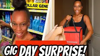 Gig Day Surprise! 😱 Dollar General to DoorDash + Spark Jackpot