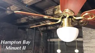 Hampton Bay Minuet II Ceiling Fan 32&rdquo; (Rosewood Blades)(iMovie Edition)